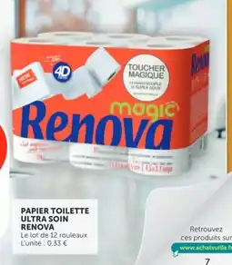 Utile Renova Papier Toilette offre