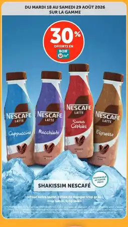 Utile Nescafe shakissim offre