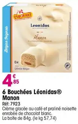 Croque Gel Leonidas Manon offre