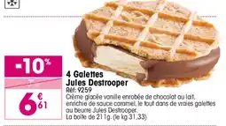 Croque Gel Jules Destrooper Galettes offre