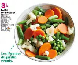 Croque Gel Poêlée de 4 légumes offre