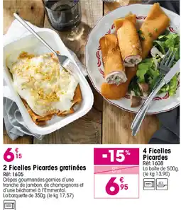 Croque Gel Ficelles Picardes offre