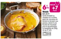 Croque Gel Welsh offre