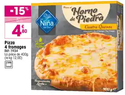 Croque Gel La Niña del Sur Pizza 4 fromages offre