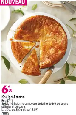 Croque Gel Kouign Amann offre
