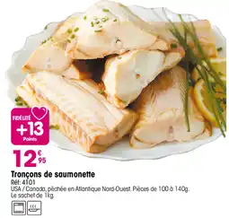 Croque Gel Tronçons de saumonette offre