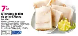 Croque Gel colin d'Alaska offre
