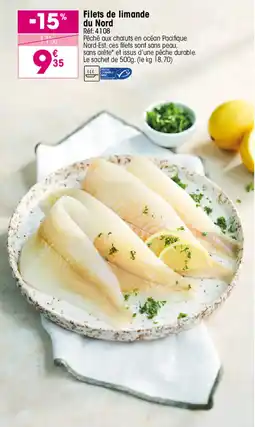 Croque Gel Filets de limande du Nord offre