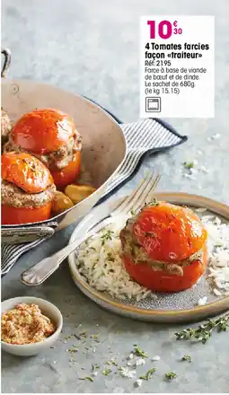 Croque Gel 4 Tomates farcies façon «traiteur» offre