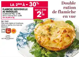 Croque Gel Maison Defroidmont Flamiche individuelle au maroilles offre