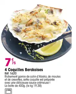 Croque Gel Coquilles Berckois offre