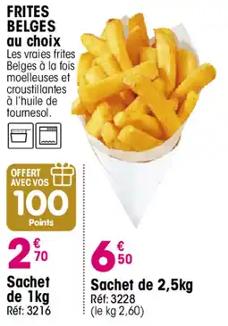 Croque Gel Frites Belges offre