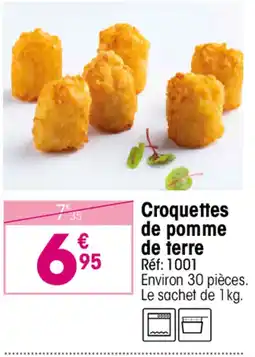 Croque Gel Croquettes de pomme de terre offre