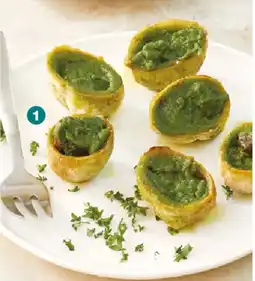 Croque Gel Escargots a la bourguignonne offre