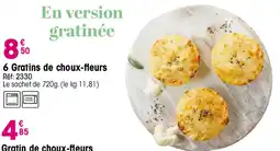 Croque Gel Gratin de choux-fleurs offre