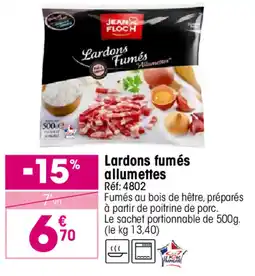 Croque Gel JEAN FLOCH Lardons Fumés offre