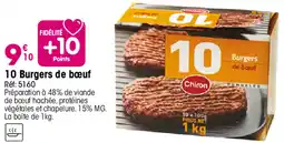 Croque Gel Chiron Burgers de bœuf offre