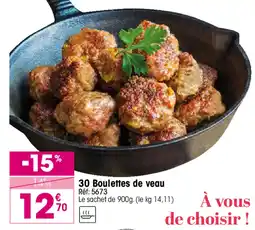 Croque Gel Boulettes de veau offre