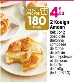 Croque Gel Kouign Amann offre