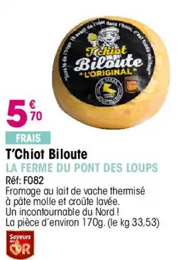Croque Gel T'Chiot Biloute offre