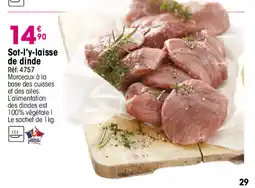 Croque Gel Sot-l'y-laisse de dinde offre