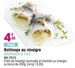 Croque Gel Bourgain & Fils Rollmops au vinaigre offre