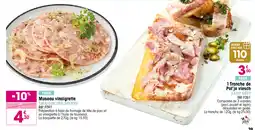 Croque Gel Museau vinaigrette offre