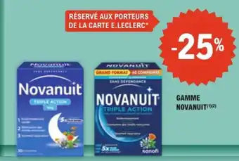 Novanuit Triple Action