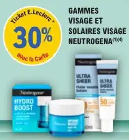 E.Leclerc Parapharmacie Neutrogena HYDRO BOOST offre