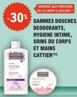 E.Leclerc Parapharmacie CATTIER offre