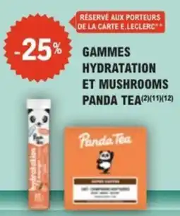 E.Leclerc Parapharmacie Panda Tea offre
