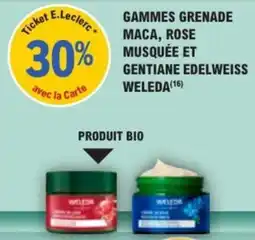 E.Leclerc Parapharmacie WELEDA Crème de jour offre