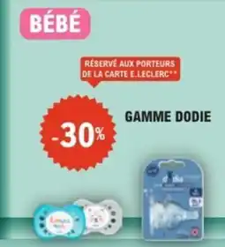 E.Leclerc Parapharmacie DODIE offre