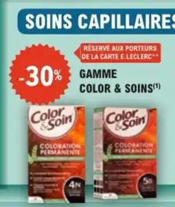 E.Leclerc Parapharmacie Color & Soin Coloration permanente offre
