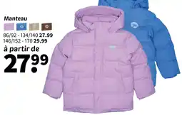 Wibra Manteau offre