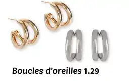 Wibra Boucles d'oreilles offre