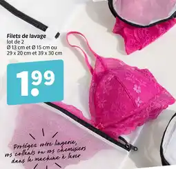 Wibra Filets de lavage offre