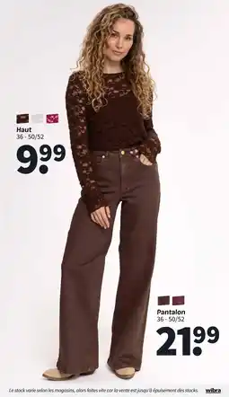 Wibra Haut offre