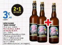 E.Leclerc Rince cochon - bière blonde offre