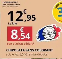 E.Leclerc Prime - chipolata sans colorant offre