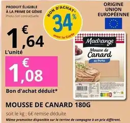 E.Leclerc Prime - mousse de canard offre