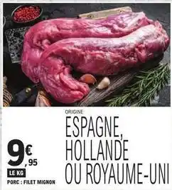 E.Leclerc Porc: filet mignon offre