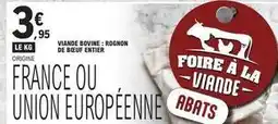 E.Leclerc Viande bovine: rognon de bœuf entier offre