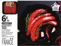 E.Leclerc Bigard - merguez degué & motion offre