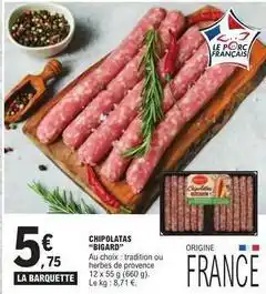 E.Leclerc Bigard - chipolatas offre