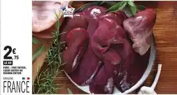 E.Leclerc Porc: foie etuiler, foie de verte offre