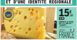 E.Leclerc Emmental de savoie igp 31% mat. gr offre