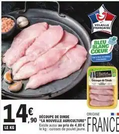 E.Leclerc Bleu blanc coeur - découvre de dinde la nouvelle agriculture offre