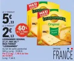 E.Leclerc Leerdammer - original maxi format offre