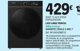 E.Leclerc Hisense - lave-linge frontal garante lecale 2 ans offre
